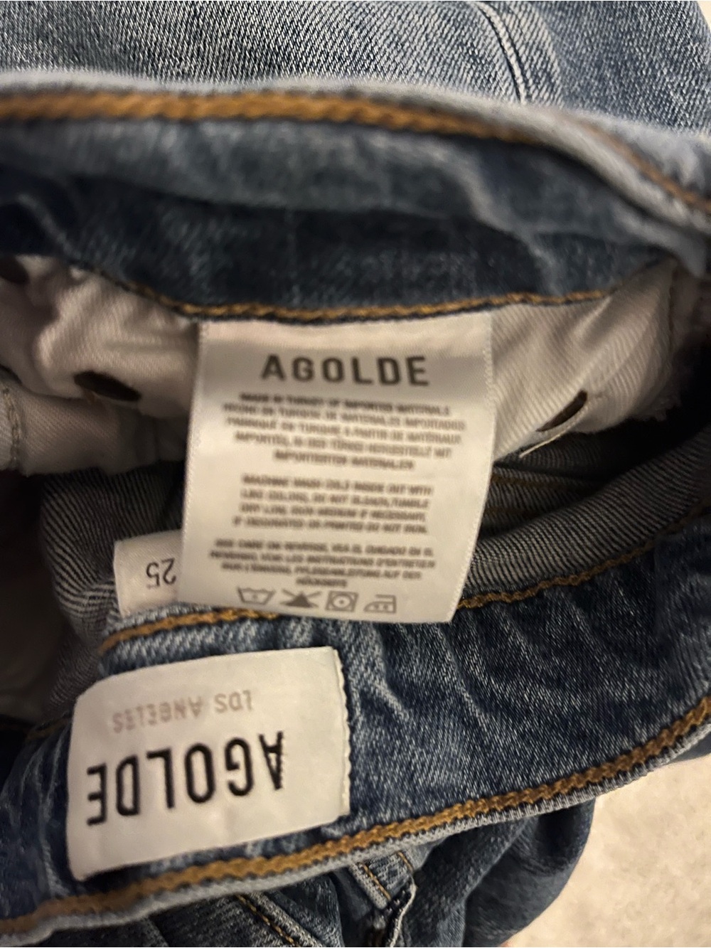 Agolde Riley High Rise Jeans - Picture 8 of 9